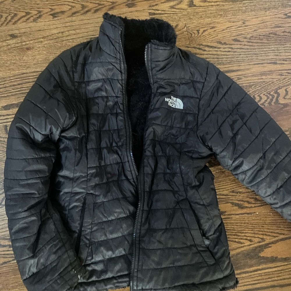 Girls North Face Osito ReversibleJacket 10/12